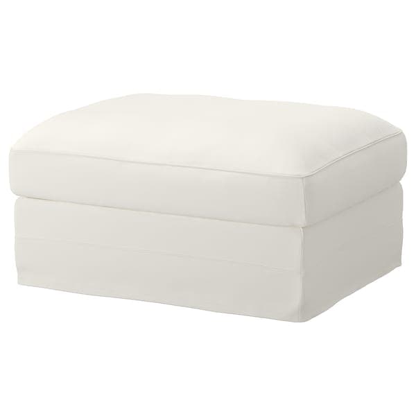 GRÖNLID Footrest with container - White inseros , - best price from Maltashopper.com 09407175