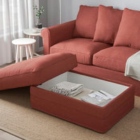 GRÖNLID - Footstool with Storage Unit , - best price from Maltashopper.com 89408878
