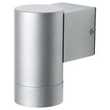 GRÖNSPRÖT wall lamp, wired-in installation, outdoor aluminium-colour, 6 cm