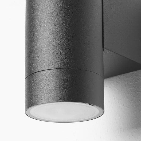 Ikea GRÖNSPRÖT - Wall lamp, fixed installation, outdoor black ,