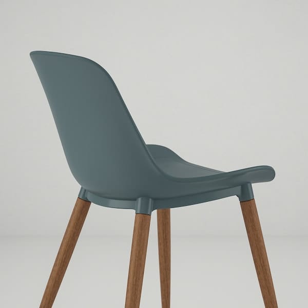 Ikea GRÖNSTA - Chair, in/outdoor grey-turquoise