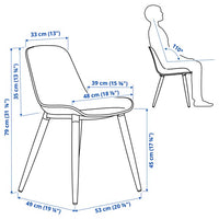 GRÖNSTA - Chair, in/outdoor grey-turquoise - best price from Maltashopper.com 70554577