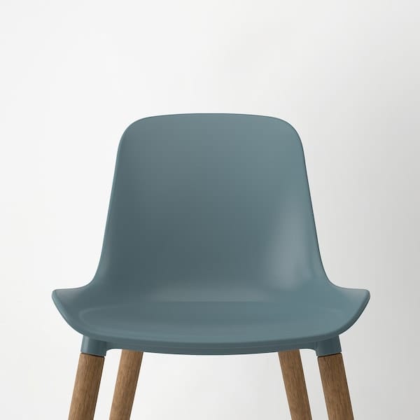 Ikea GRÖNSTA - Chair, in/outdoor grey-turquoise