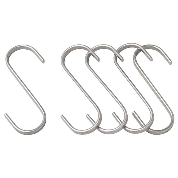 GRUNDTAL S-hook - stainless steel 7 cm