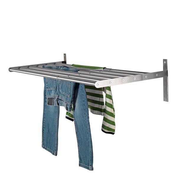 GRUNDTAL Wall clothes drying - stainless steel 67-120 cm , 67-120 cm - best price from Maltashopper.com 90219297