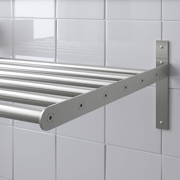 Ikea GRUNDTAL Wall clothes drying - stainless steel 67-120 cm , 67-120 cm