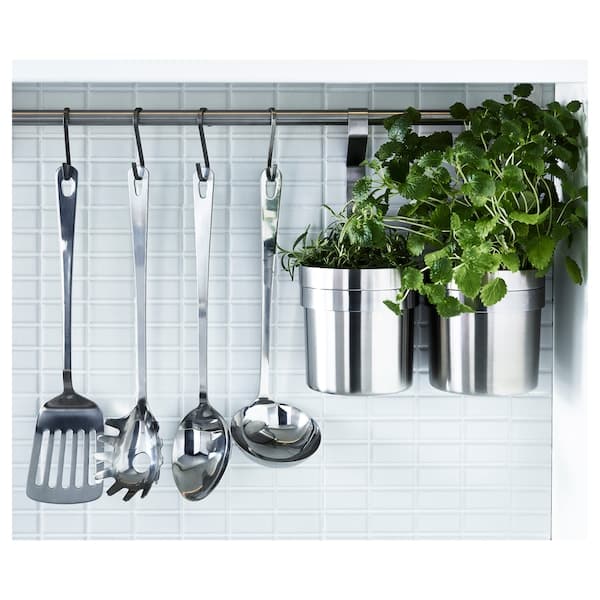 Ikea GRUNKA - 4-piece kitchen utensil set, stainless steel