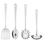 Ikea GRUNKA - 4-piece kitchen utensil set, stainless steel