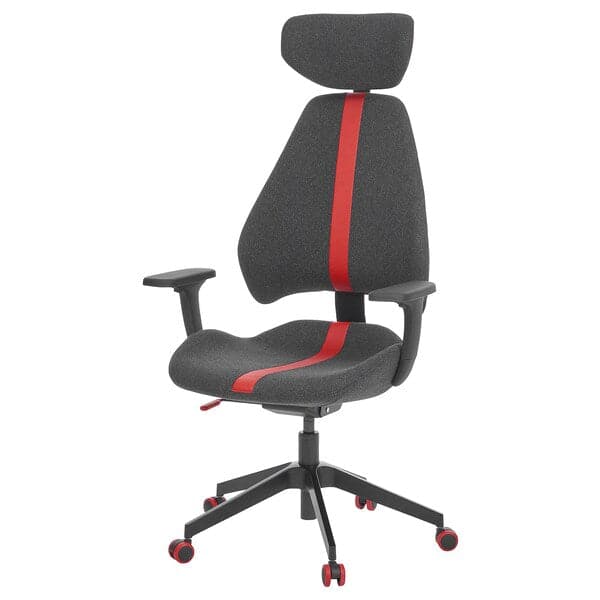 Ikea GRUPPSPEL Gaming chair - Gunnared black/grey ,