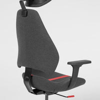 GRUPPSPEL Gaming chair - Gunnared black/grey , - best price from Maltashopper.com 10507584