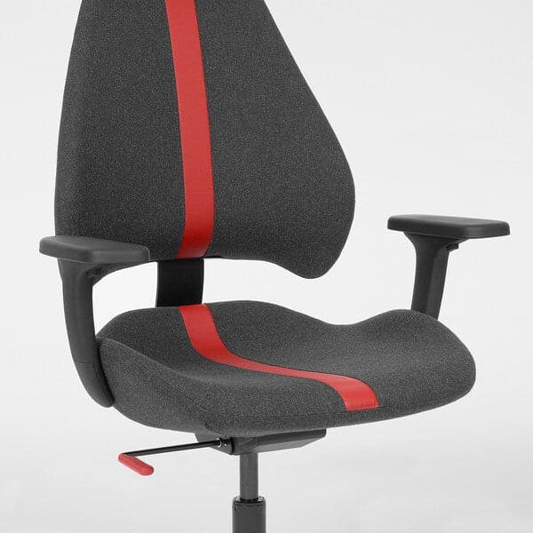 Ikea GRUPPSPEL Gaming chair - Gunnared black/grey ,