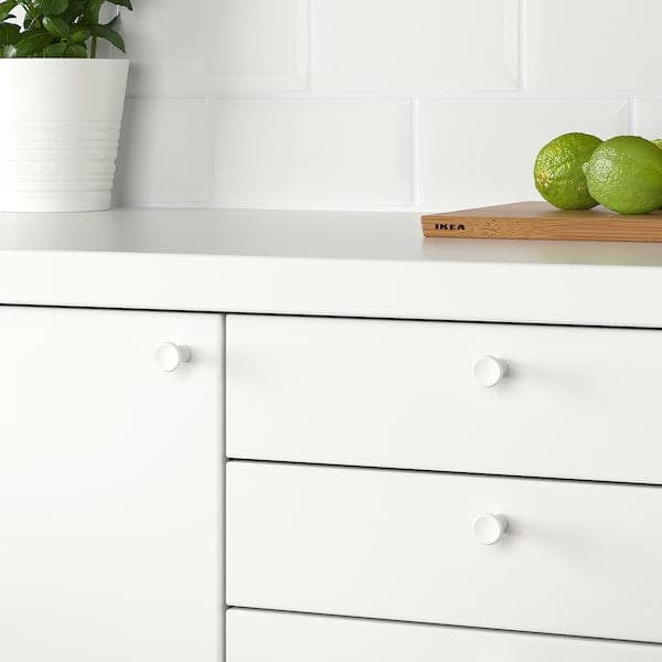 GUBBARP - Knob, white, 21 mm - best price from Maltashopper.com 80336433