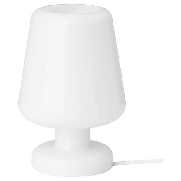 GULDALG Table lamp - white glass 25 cm , - best price from Maltashopper.com 00493672