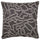 GULDFLY - GULDFLY Cushion cover, anthracite/off-white, 50x50 cm