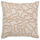 GULDFLY cushion cover, off-white/yellow-beige, 50x50 cm