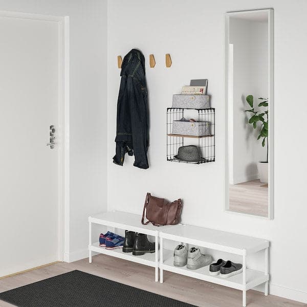 GULLHULT - Wall shelf, black/pine antique effect, 30x40 cm - best price from Maltashopper.com 80417735