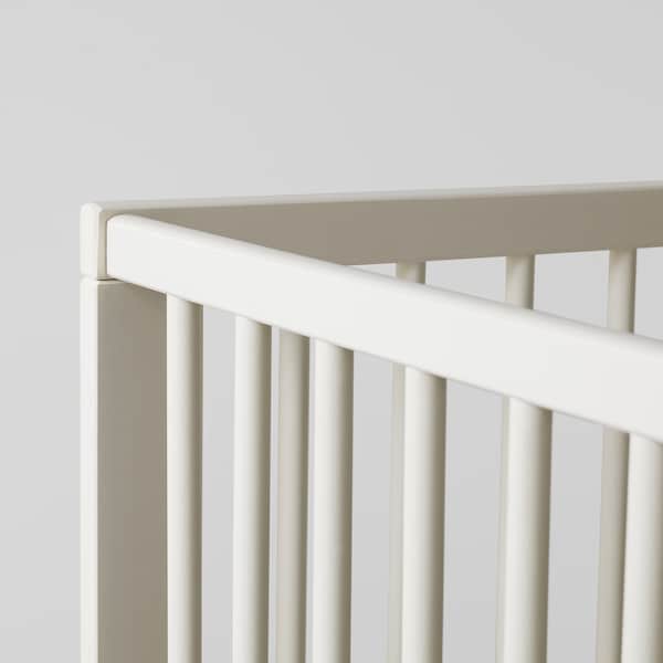 Ikea GULLIVER Cot - white 60x120 cm , 60x120 cm