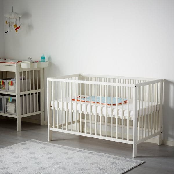 GULLIVER Cot - white 60x120 cm , 60x120 cm - best price from Maltashopper.com 50248522