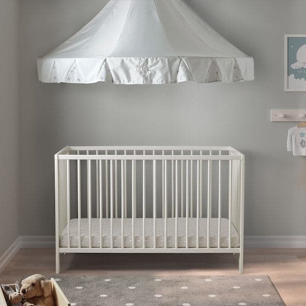 GULLIVER Cot - white 60x120 cm , 60x120 cm - best price from Maltashopper.com 50248522
