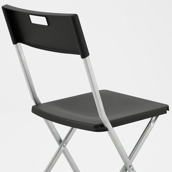 Ikea GUNDE - Folding chair, black