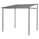 GUNNÖN gazebo, dark grey/grey, 238x233 cm