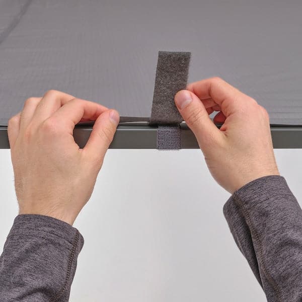 Ikea GUNNÖN - Gazebo, dark grey/grey, 238x233 cm