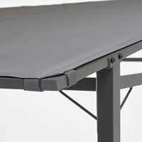 GUNNÖN - Gazebo, dark grey/grey, 238x233 cm - best price from Maltashopper.com 20468855