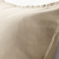GURLI - Cushion cover, beige, 50x50 cm - best price from Maltashopper.com 20281136
