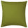 GURLI cushion cover, dark yellow-green, 65x65 cm