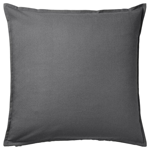 GURLI - Cushion cover, dark grey, 50x50 cm