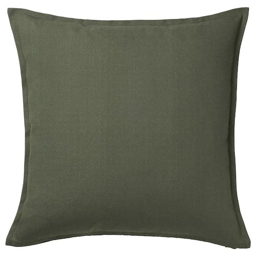 GURLI - Cushion cover, deep green, 50x50 cm