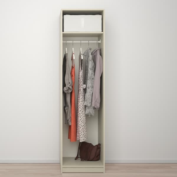 GURSKEN - Wardrobe, light beige, 49x55x186 cm - best price from Maltashopper.com 20486326