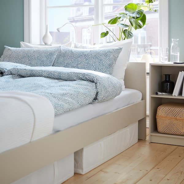 GURSKEN Full bedroom 5 pieces - light beige - best price from Maltashopper.com 39417012