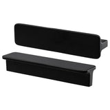 HACKÅS handle, anthracite, 100 mm, 2 pack