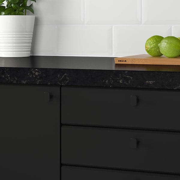 Ikea HACKÅS - Knob, anthracite, 15 mm