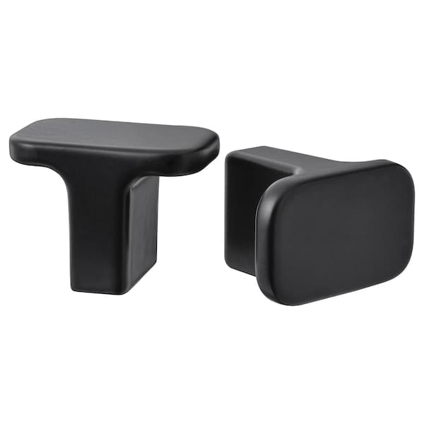 Ikea HACKÅS - Knob, anthracite, 15 mm