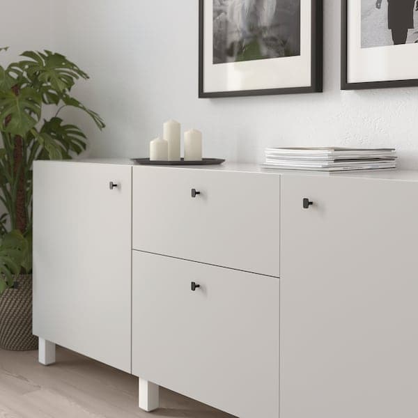 Ikea HACKÅS - Knob, anthracite, 15 mm