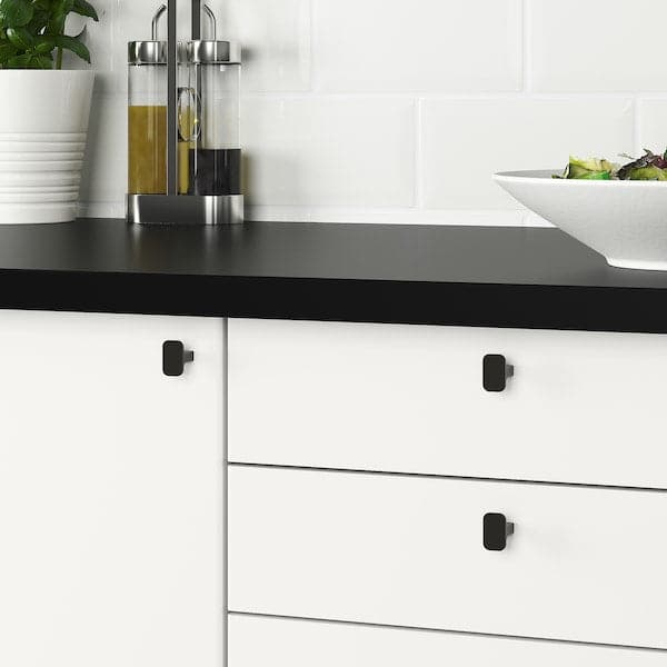 Ikea HACKÅS - Knob, anthracite, 15 mm