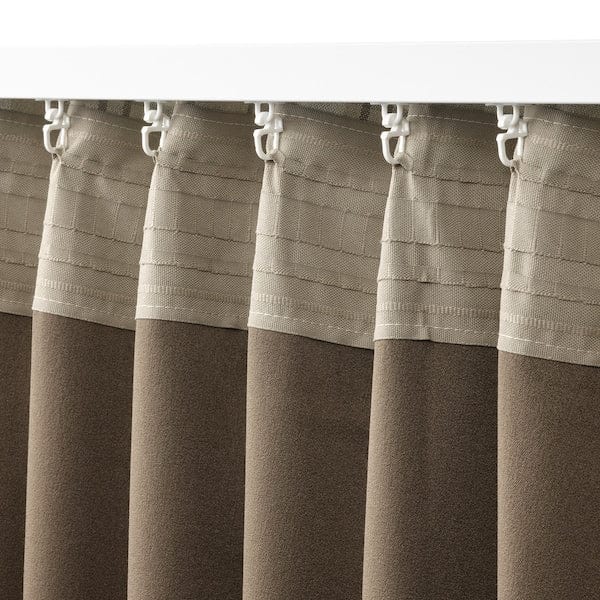 Ikea HÄGGVECKMAL - semi-transparent awning, 2 sheets, beige,145x300 cm