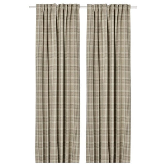 Ikea HÄGGVECKMAL - semi-transparent awning, 2 sheets, beige,145x300 cm
