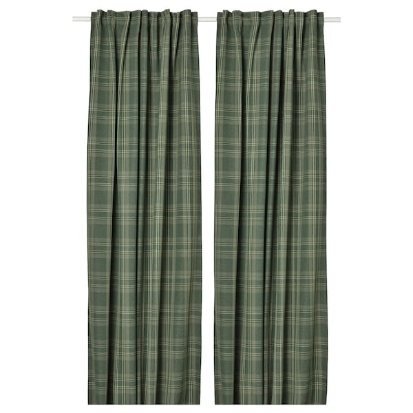 Ikea HÄGGVECKMAL - semi-blind awning, 2 sheets, dark green,145x300 cm