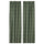 HÄGGVECKMAL - semi-blind awning, 2 sheets, dark green,145x300 cm
