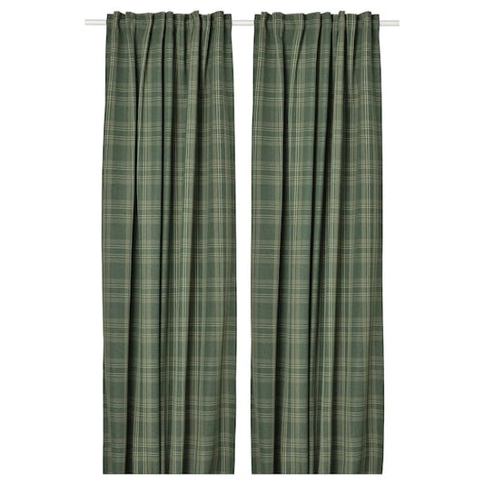 Ikea HÄGGVECKMAL - semi-blind awning, 2 sheets, dark green,145x300 cm
