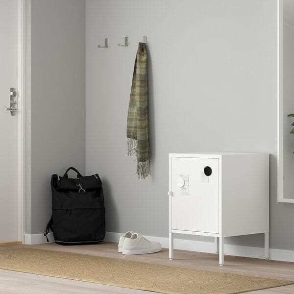 HÄLLAN - Storage combination with doors, white, 45x47x67 cm - best price from Maltashopper.com 89291312