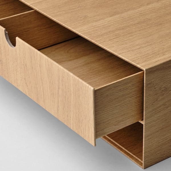 Ikea HÄSTVISKARE - Mini chest of drawers, oak effect, 32x24 cm