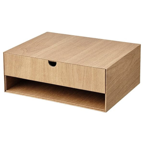 HÄSTVISKARE - Mini chest of drawers, oak effect, 32x24 cm