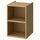 HAGAÅN - HAGAÅN Open cabinet, oak effect, 40x48x63 cm