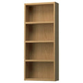 HAGAÅN wall open cabinet, oak effect, 40x15x95 cm
