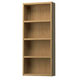 HAGAÅN wall open cabinet, oak effect, 40x15x95 cm