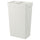 HÅLLBAR - HÅLLBAR Bin with lid, light grey, 35 l